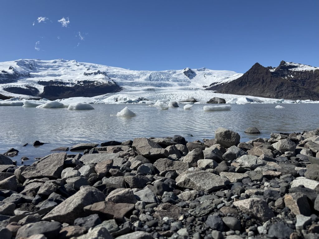 Blick auf den Fjallsjökull